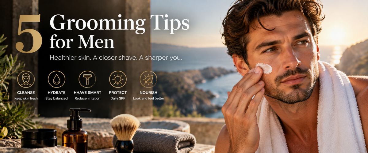 5 Men’s Grooming Hacks